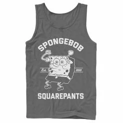 Licensed Character Men's Nickelodeon SpongeBob SquarePants Excited Established 99 Tank Red -Licensed Character Shop unnamed file 26243