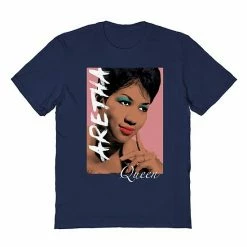 Licensed Character Men's Aretha Franklin Mens Tee Tropical Blue