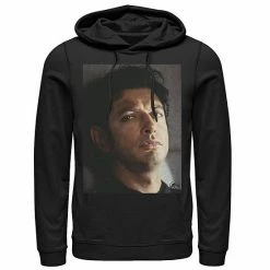 Licensed Character Men's Jurassic Park Jeff Goldblum Stare Graphic Pullover Hoodie Charcoal Heather -Licensed Character Shop unnamed file 26324