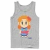Licensed Character Men's Nintendo Legend Of Zelda Links Awakening Marin Avatar Style Portrait Tank Red -Licensed Character Shop unnamed file 26330