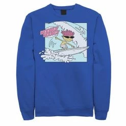 Licensed Character Men's Nickelodeon Rocket Power Otto Woogidy Woogidy Surfs Up Sweatshirt Red -Licensed Character Shop unnamed file 26345