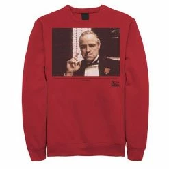 Licensed Character Men's The Godfather The Don Sweatshirt Red -Licensed Character Shop unnamed file 26362