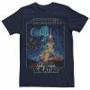 Licensed Character Men's Star Wars Faded Movie Poster Tee Royal Heather -Licensed Character Shop unnamed file 26368