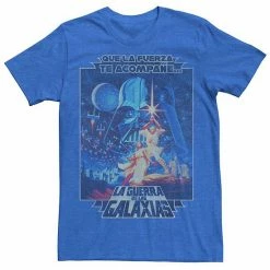 Licensed Character Men's Star Wars Faded Movie Poster Tee Royal Heather -Licensed Character Shop unnamed file 26371