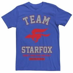 Licensed Character Men's Nintendo Team Star Fox Logo Tee Royal -Licensed Character Shop unnamed file 26377