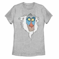 Licensed Character Juniors' Disney's Lion King Rafiki Face Tee Black -Licensed Character Shop unnamed file 26388
