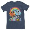 Licensed Character Men's Cartoon Network Gumball & Darwin Watterson Best Friends Tee Black -Licensed Character Shop unnamed file 26390