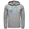 Licensed Character Men's Adventure Time Finn You're Beautiful Inside Portrait Hoodie Navy -Licensed Character Shop unnamed file 26398