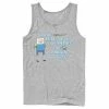 Licensed Character Men's Adventure Time Finn You're Beautiful On The Inside Portrait Tank Navy -Licensed Character Shop unnamed file 26424