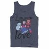 Licensed Character Men's Cartoon Network Steven Universe I Am Made Of Love Tank Athletic Heather