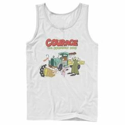 Licensed Character Men's Courage The Cowardly Dog Scene Logo Tank Navy 11 Licensed Character Men's Courage The Cowardly Dog Scene Logo Tank Navy -Licensed Character Shop unnamed file 26445