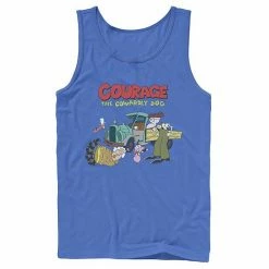 Licensed Character Men's Courage The Cowardly Dog Scene Logo Tank Navy 12 Licensed Character Men's Courage The Cowardly Dog Scene Logo Tank Navy -Licensed Character Shop unnamed file 26446