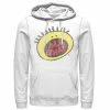 Licensed Character Men's Nickelodeon All That Classic Vintage Face Logo Title Hoodie White -Licensed Character Shop unnamed file 26458