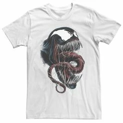 Licensed Character Men's Marvel Venom Head Shot Tee Athletic Heather -Licensed Character Shop unnamed file 26464