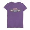 Licensed Character Girls 7-16 Friends Central Perk Classic Logo Graphic Tee Red