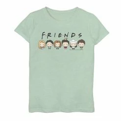 Licensed Character Girls 7-16 Friends Group Shot Cute Cartoon Style Portrait Line Up Graphic Tee Tahi Blue -Licensed Character Shop unnamed file 26487