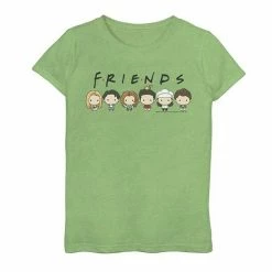 Licensed Character Girls 7-16 Friends Group Shot Cute Cartoon Style Portrait Line Up Graphic Tee Tahi Blue -Licensed Character Shop unnamed file 26493