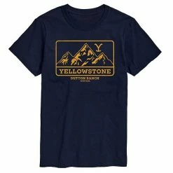 Licensed Character Men's Yellowstone Outdoor Scene Tee Navy -Licensed Character Shop unnamed file 2654