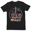 Licensed Character Men's ThunderCats Group Shot Vintage Circle Tee -Licensed Character Shop unnamed file 2666