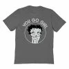 Licensed Character Men's Betty Boop T-Shirt Charcoal -Licensed Character Shop unnamed file 26739