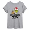 Licensed Character Juniors' Dr. Seuss's The Grinchmas Crew Oversized Graphic Tee 2 Licensed Character Juniors' Dr. Seuss's The Grinchmas Crew Oversized Graphic Tee -Licensed Character Shop unnamed file 2674