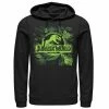 Licensed Character Men's Jurassic World Jungle Classic Logo Hoodie Navy -Licensed Character Shop unnamed file 26746