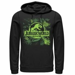 Licensed Character Men's Jurassic World Jungle Classic Logo Hoodie Navy -Licensed Character Shop unnamed file 26747