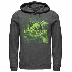 Licensed Character Men's Jurassic World Jungle Classic Logo Hoodie Navy -Licensed Character Shop unnamed file 26749