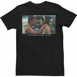 Licensed Character Men's The Breakfast Club Breakfast Club Love Photo Real Tee Charcoal -Licensed Character Shop unnamed file 26761