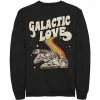 Licensed Character Men's Star Wars Pride Millennium Falcon Galactic Love Sweatshirt Royal -Licensed Character Shop unnamed file 26782