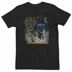 Licensed Character Men's Star Wars Vintage Action Poster Tee Navy -Licensed Character Shop unnamed file 26794