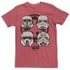 Licensed Character Men's Star Wars Rogue One Stormtrooper Helmet Empire Logo Tee Charcoal Heather -Licensed Character Shop unnamed file 26808