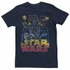 Licensed Character Men's Star Wars Darth Vader Retro Sith Lord Tee Black -Licensed Character Shop unnamed file 26812