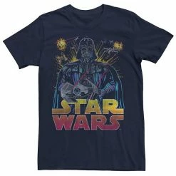 Licensed Character Men's Star Wars Darth Vader Retro Sith Lord Tee Black -Licensed Character Shop unnamed file 26814