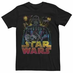 Licensed Character Men's Star Wars Darth Vader Retro Sith Lord Tee Black -Licensed Character Shop unnamed file 26815
