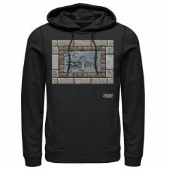 Licensed Character Men's Nintendo Legend Of Zelda Links Awakening Whale Stone Frame Portrait Hoodie Red -Licensed Character Shop unnamed file 26842
