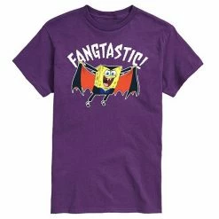Licensed Character Men's SpongeBob SquarePants Fangtastic Tee Black -Licensed Character Shop unnamed file 26859