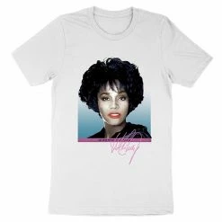 Licensed Character Men's Whitney Houston Tee Blue -Licensed Character Shop unnamed file 26862