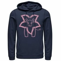 Licensed Character Men's Cartoon Network Steven Universe Flower Lion Outline Hoodie Charcoal Heather -Licensed Character Shop unnamed file 26864