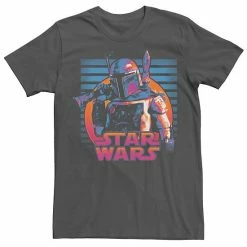 Licensed Character Men's Star Wars Boba Fett Tee Charcoal -Licensed Character Shop unnamed file 26870