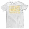 Licensed Character Big & Tall "Future HBCU Graduate" Tee White Red -Licensed Character Shop unnamed file 26883