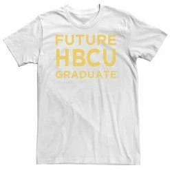 Licensed Character Big & Tall "Future HBCU Graduate" Tee White Red -Licensed Character Shop unnamed file 26884