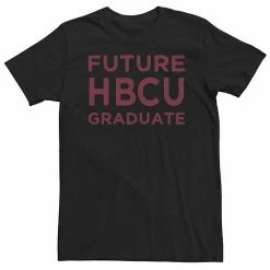Licensed Character Big & Tall "Future HBCU Graduate" Tee White Red -Licensed Character Shop unnamed file 26885