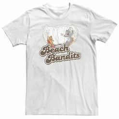 Licensed Character Big & Tall Tom & Jerry Beach Bandits Tee White -Licensed Character Shop unnamed file 26901
