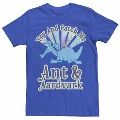 Licensed Character Men's Pink Panther Ant And Aardvark Try And Catch Me Graphic Tee Navy -Licensed Character Shop unnamed file 26960