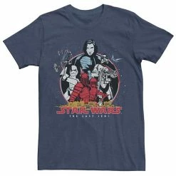 Licensed Character Men's Star Wars The Last Jedi Kylo Ren Graphic T-shirt Charcoal Heather -Licensed Character Shop unnamed file 26970