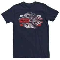 Licensed Character Men's Star Wars Millennium Falcon Tee Black