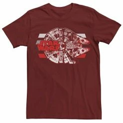 Licensed Character Men's Star Wars Millennium Falcon Tee Black -Licensed Character Shop unnamed file 26973