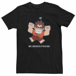 Licensed Character Men's Disney Wreck It Ralph 2 Current Mood Tee Charcoal -Licensed Character Shop unnamed file 26977