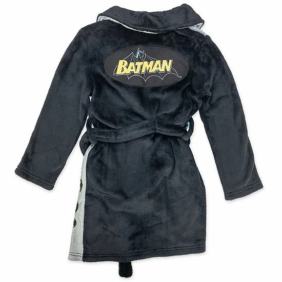Licensed Character Boys 4-12 DC Comics Batman Robe & Slippers Set 5 Licensed Character Boys 4-12 DC Comics Batman Robe & Slippers Set - Image 3